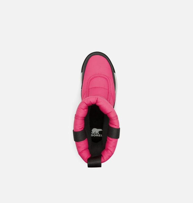 Sorel Barn Vinterkängor Rosa/Svarta - Childrens Whitney™ Ii Puffy Mid - ZCM-578304